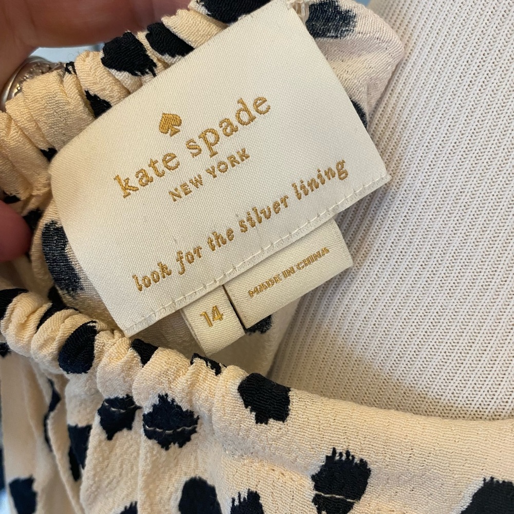 Kate Spade New York Polka Dot Midi Swing Dress EUC - Picture 6 of 13